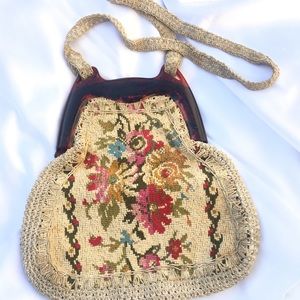 Vintage Miriam Lefcourt Knitted Purse- rare